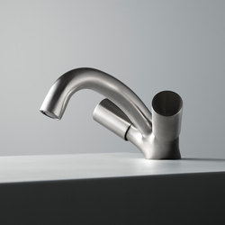 Ono | Stainless steel Deck mounted tap | Wash basin taps | Quadrodesign