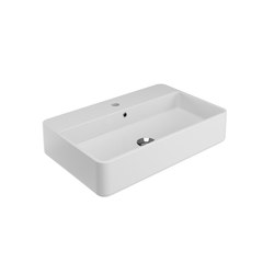 Tratto - One hole washbasin over counter | Wash basins | Olympia Ceramica