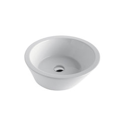 Linea lavabi - Bacinello svaso tondo da appoggio | Wash basins | Olympia Ceramica