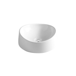 Linea lavabi - Round washbasin over top | Single wash basins | Olympia Ceramica