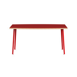 Canteen linoleum table | 4-leg base | Faust Linoleum