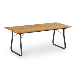 Ahoi Table, Tabletop Teak Deck | Dining tables | Weishäupl