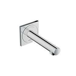 AXOR Uno Electronic basin mixer for concealed installation wall-mounted 160 | Wash basin taps | AXOR