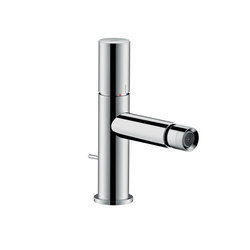 AXOR Uno Single lever bidet mixer zero handle with pop-up waste set | Bathroom taps | AXOR