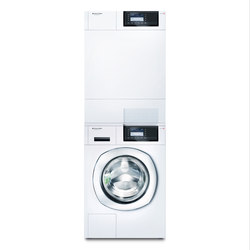 Washing machine Spirit topLine 710 + Dryer Spirit topLine 810 turm | Laundry appliances | Schulthess Maschinen
