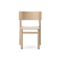 Blue Wooden chair | stackable | Billiani