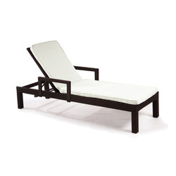 Monaco Chaise Lounge With Arms | Sun loungers | Kannoa