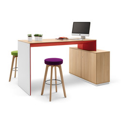 Winea Plus | Panelleg tabel | Standing tables | WINI Büromöbel