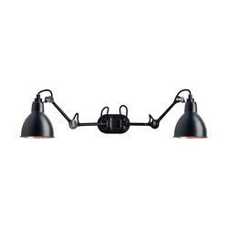 LAMPE GRAS - N°204 DOUBLE black/copper | Wall lights | DCW éditions