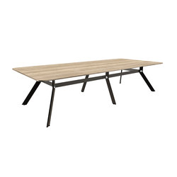 Spider rectangular conference table