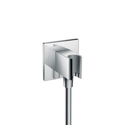 AXOR Shower Collection FixFit Porter square | Bathroom taps | AXOR