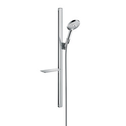 AXOR Shower Collection Shower set with hand shower 120 3jet, wall bar 0.90 m and shower hose | Shower controls | AXOR