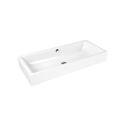 Puro S countertop washbasin 120mm alpine white | Wash basins | Kaldewei