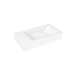 Cono countertop handbasin alpine white