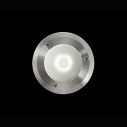 Chiara Mid-Power LED / Stainless Steel Frame - Sandblasted Glass - 24Vdc | Outdoor wall lights | Ares