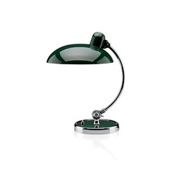 Kaiser Idell™ | 6631-T | Table lamp | Dark green | Chrome | Lampade tavolo | Fritz Hansen