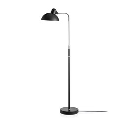 Kaiser Idell™ | 6580-F | Floor lamp | Matt black | Lampade piantana | Fritz Hansen