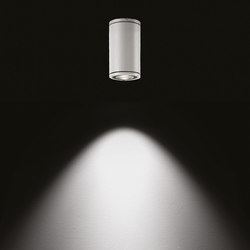 Yama CoB LED / Ø 110mm - H 170mm - Textured Glass - Medium Beam 30° - Direct 230V | Outdoor ceiling lights | Ares