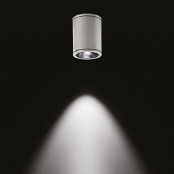 Yama CoB LED / Ø 150mm - H 170mm - Textured Glass - Narrow Beam 20° - Direct 230V | Outdoor ceiling lights | Ares