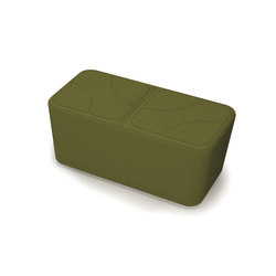 Puzzle 2 seats | Modular seating elements | Luxy