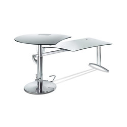 Workflow Steh-/Sitz-Tisch T 5000 Workflowkombination "120 Grad" | Desks | C+P Möbelsysteme