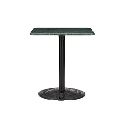 Roll Table Green Marble Top 650mm | Dining tables | Tom Dixon