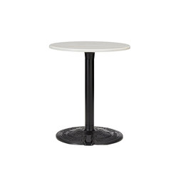Roll Table White Marble Top 600mm | Dining tables | Tom Dixon