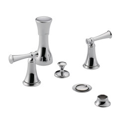 Two-Handle Bidet Faucet with Lever Handles