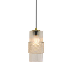 Mimo Cylinder Pendant, Clear | Suspended lights | Oggetti