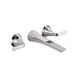 Two-Handle Wall Mount with Channel Spout | Wash basin taps | Brizo