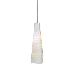 Mesa Pendant, White/Clear | Suspended lights | Oggetti