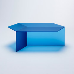 Isom Oblong - frosted blue | Coffee tables | NEO/CRAFT