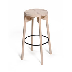 Tattoo Bar Stool (carved) | Sgabelli bancone | Zanat