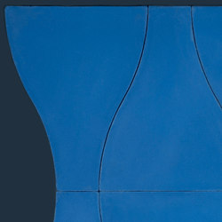 Funnel - Blue | Colour blue | Granada Tile