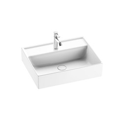Sys30 | Ceramic washbasin sit on vessel | Wash basins | burgbad