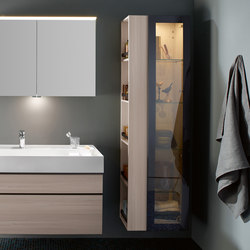 Yumo | Tall unit | Bathroom furniture | burgbad