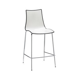 Zebra Bicolore sgabello H. 65 | Bar stools | SCAB Design