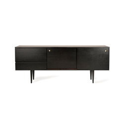 Classic Credenza with Tapered Legs