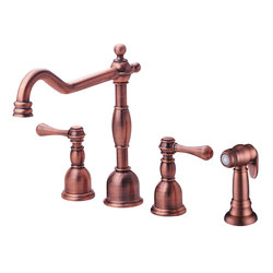 Opulence® | Two Handle Kitchen Faucet with Spray, 1.75gpm | Kitchen taps | Danze