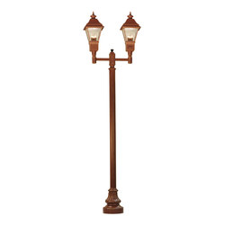 Cheswick 2 Lantern Street Lamp | Street lights | 2nd Ave Lighting