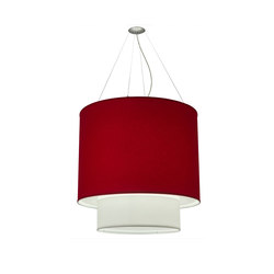 Cilindro 2 Tier Textrene Pendant | Suspended lights | 2nd Ave Lighting