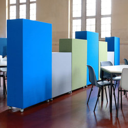AGORAcubes sound-absorbing room divider with casters | Sound absorbing room divider | AGORAphil