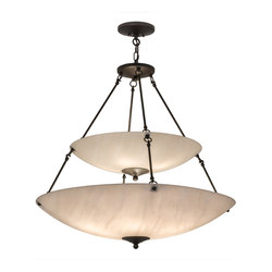 Cypola 2 Tier Inverted Pendant | Suspended lights | 2nd Ave Lighting