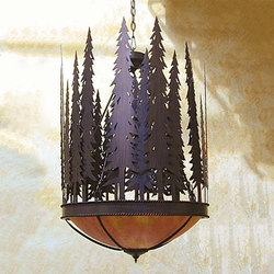 Deep Towering Pines Pendant | Suspended lights | 2nd Ave Lighting