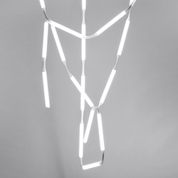 Rope Light Collection - Rope Light Chandelier | Lampade sospensione | AKTTEM