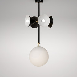 Axis globe and cones | Suspended lights | Atelier Areti