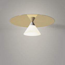 Plate And Cone Ceiling | Ceiling lights | Atelier Areti