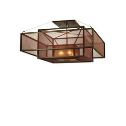 Quadrato Umador Semi-Flush Mount | Ceiling lights | 2nd Ave Lighting
