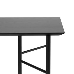 Mingle Table Top 160 cm - Black Oak | Dining tables | ferm LIVING