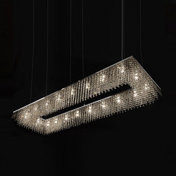 Sky Cycles Rectangle H16 | Suspended lights | Ilfari